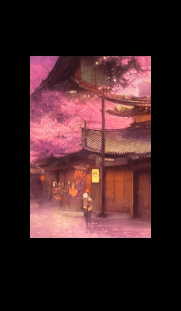 和の夜桜#DQ212。の着せ替えメイン画像