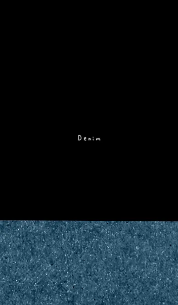 [LINE着せ替え] ブラックとデニム。お洒落。の画像1