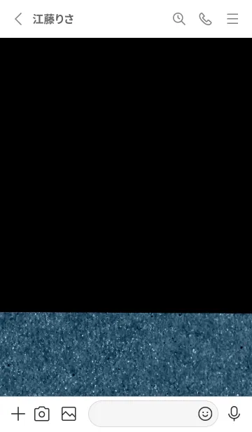 [LINE着せ替え] ブラックとデニム。お洒落。の画像2