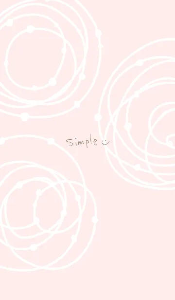 [LINE着せ替え] くるくる シンプル23の画像1