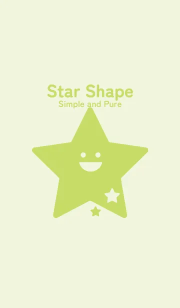 [LINE着せ替え] 星型の着せかえ 白百合の画像1