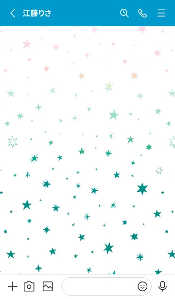 [LINE着せ替え] ミニ スターズ _116の画像2