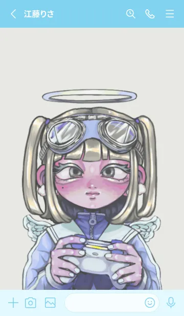 [LINE着せ替え] クラゲちゃんの画像2