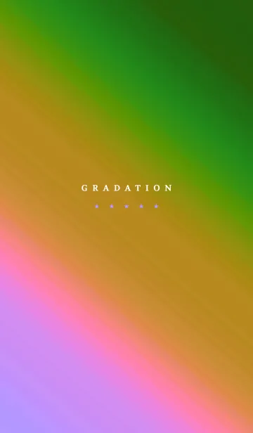 [LINE着せ替え] グラデーション ミニ スター 212の画像1