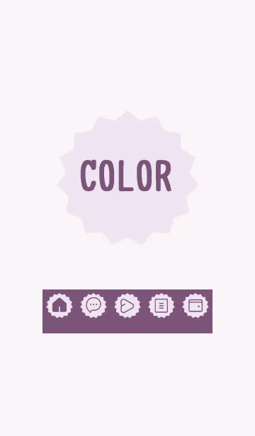 purple color M23の着せ替えメイン画像