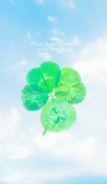 [LINE着せ替え] Four-Leaf Clover Lucky World #1-4の画像1