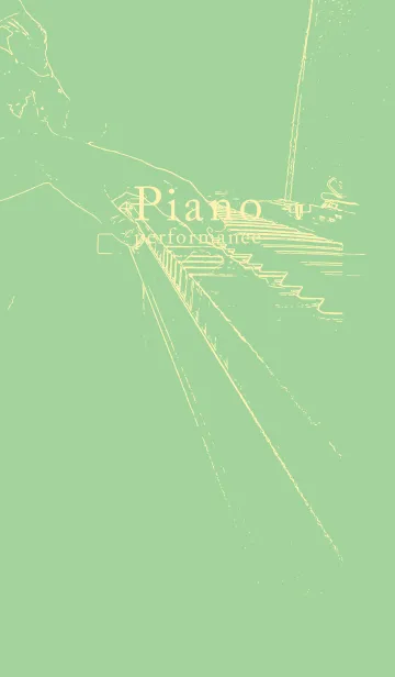 [LINE着せ替え] ピアノ演奏  スプラウトの画像1