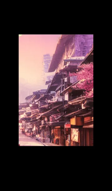 [LINE着せ替え] 和の夜桜#DR113。の画像1