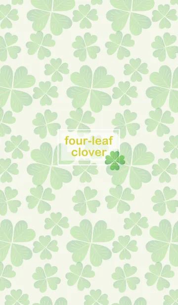 [LINE着せ替え] four leaf clover 52の画像1