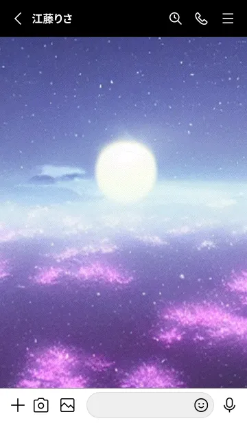 [LINE着せ替え] 幻想桜図#DS012。の画像2