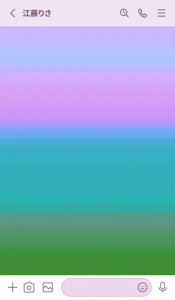 [LINE着せ替え] シンプル グラデーション _105の画像2