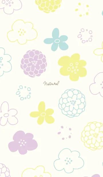 [LINE着せ替え] 花 シック17の画像1