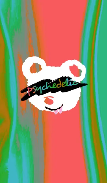 [LINE着せ替え] サイケデリック ベア 83の画像1