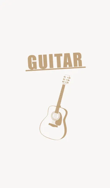 [LINE着せ替え] GUITAR COLOR  パールホワイトの画像1