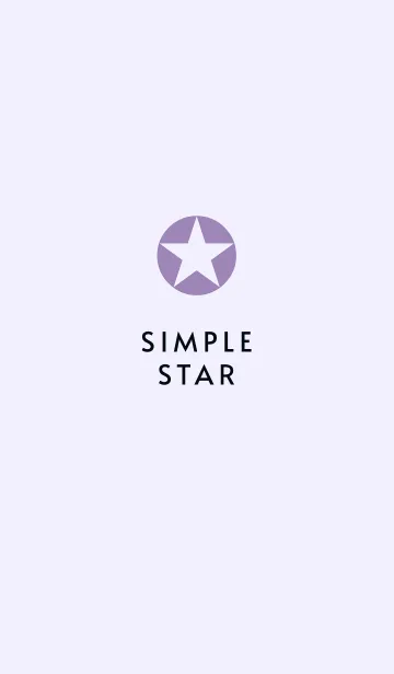 [LINE着せ替え] シンプルスター _213の画像1