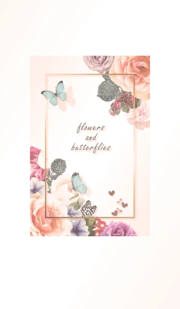 [LINE着せ替え] フラワー♥orange12_1の画像1