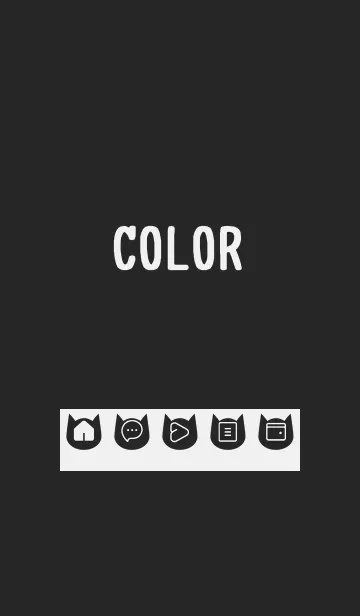 [LINE着せ替え] bw color N22の画像1