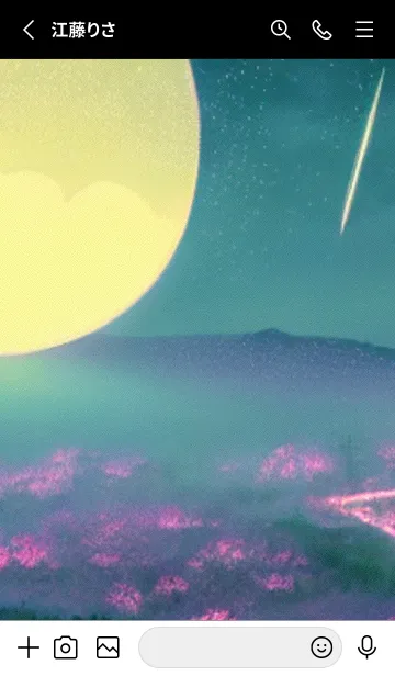 [LINE着せ替え] 幻想桜図#DS023。の画像2