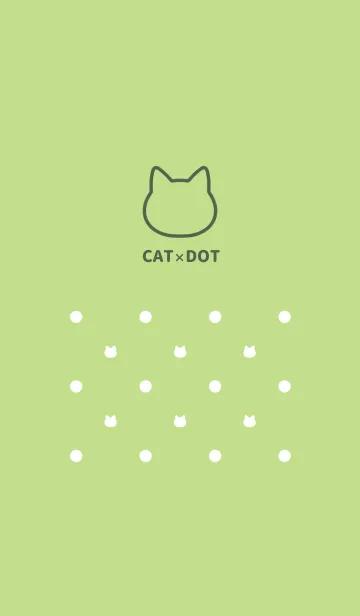 [LINE着せ替え] CAT×DOT 7の画像1