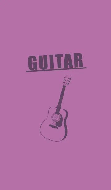 [LINE着せ替え] GUITAR COLOR  ペールモーベットの画像1