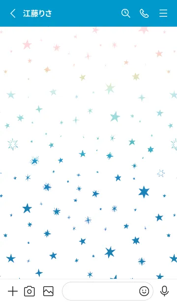 [LINE着せ替え] ミニ スターズ _117の画像2