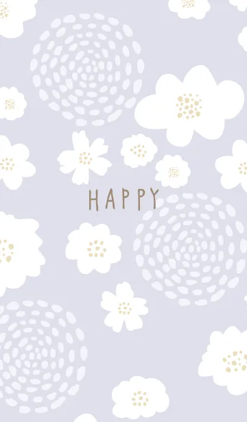 [LINE着せ替え] 北欧 花 点6の画像1