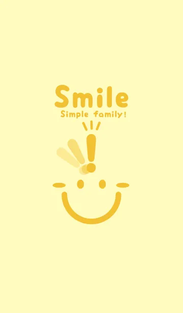 [LINE着せ替え] スマイル＆ヒラメキ ライトレモンの画像1