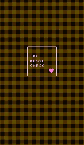 [LINE着せ替え] ザ ハート チェック .27の画像1
