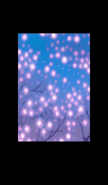 [LINE着せ替え] 幻想桜#DT13。の画像1