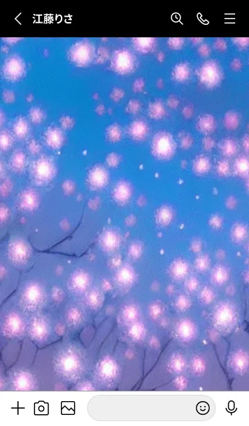 [LINE着せ替え] 幻想桜#DT13。の画像2