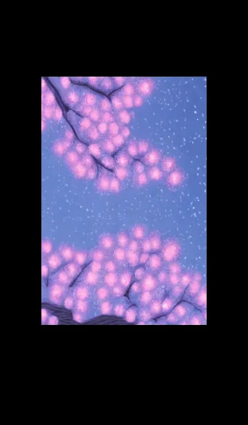 [LINE着せ替え] 幻想桜#DT12。の画像1