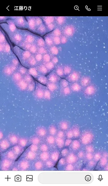 [LINE着せ替え] 幻想桜#DT12。の画像2