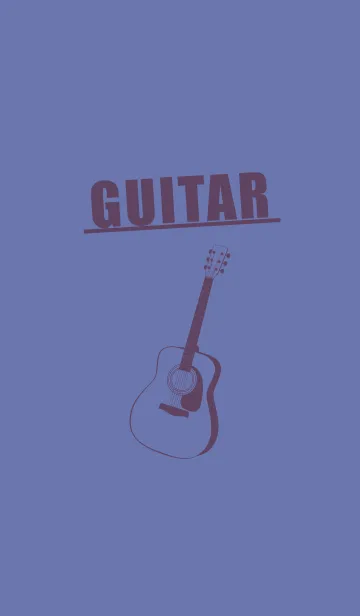 [LINE着せ替え] GUITAR COLOR  サルビアブルーの画像1