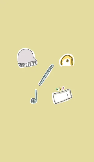 [LINE着せ替え] 音楽記号と楽器と小物の着せかえvol.7の画像1