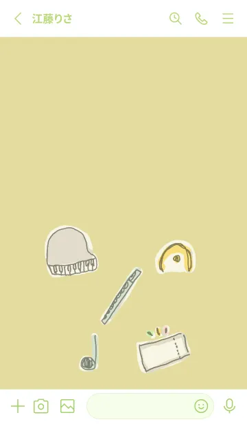 [LINE着せ替え] 音楽記号と楽器と小物の着せかえvol.7の画像2