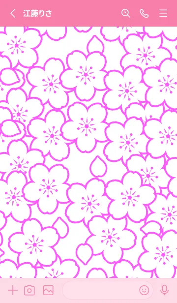 [LINE着せ替え] サクラ 24の画像2