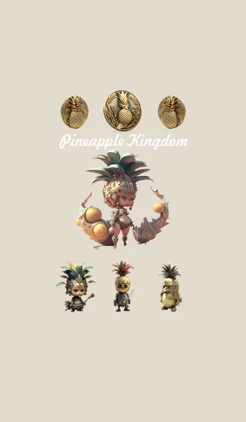 [LINE着せ替え] Pineapple Kingdomの画像1