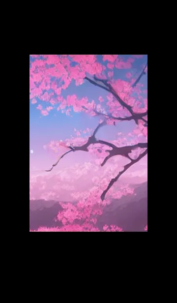 [LINE着せ替え] 幻想桜#DT126。の画像1