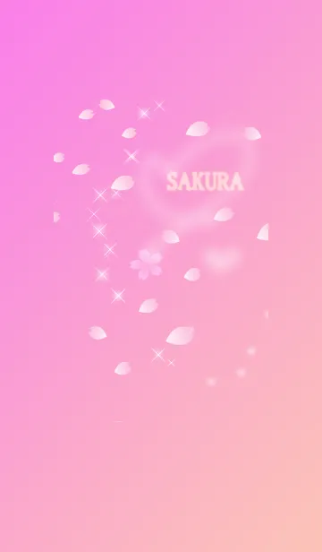 [LINE着せ替え] SAKURA9（さくら）さりげなく恋愛運アップの画像1