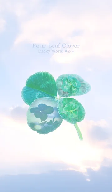 [LINE着せ替え] Four-Leaf Clover Lucky World #2-4の画像1