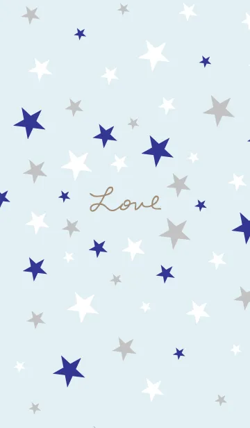 [LINE着せ替え] 星 3色2の画像1