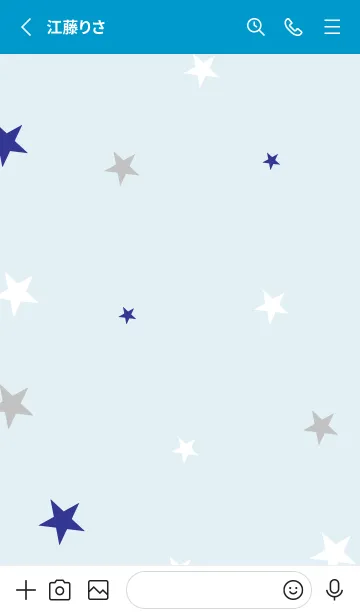 [LINE着せ替え] 星 3色2の画像2