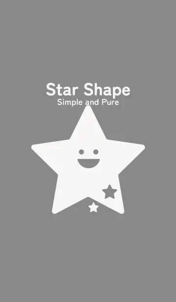 [LINE着せ替え] 星型の着せかえ バトルシップグレイの画像1