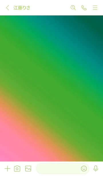 [LINE着せ替え] グラデーション ミニ スター 214の画像2