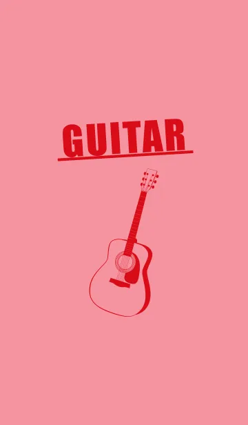 [LINE着せ替え] GUITAR COLOR  キューピッドピンクの画像1