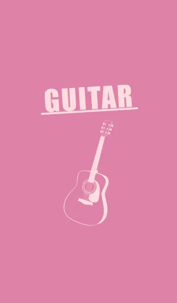 [LINE着せ替え] GUITAR COLOR  ロータスピンクの画像1
