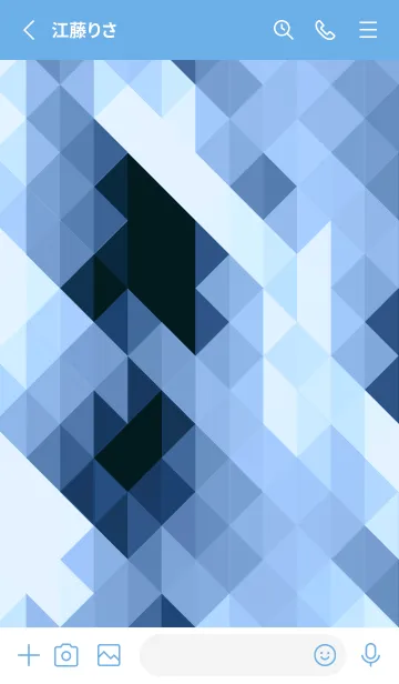 [LINE着せ替え] ジオメトリック 360の画像2