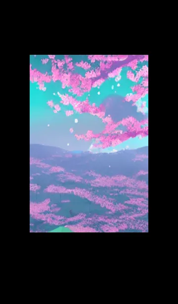 [LINE着せ替え] 幻想桜#DT115。の画像1