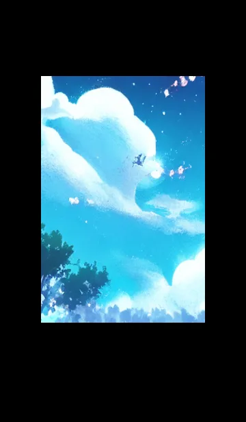 [LINE着せ替え] 幻想桜#DU04。の画像1