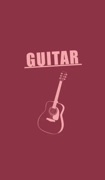 [LINE着せ替え] GUITAR COLOR  クリムソンの画像1